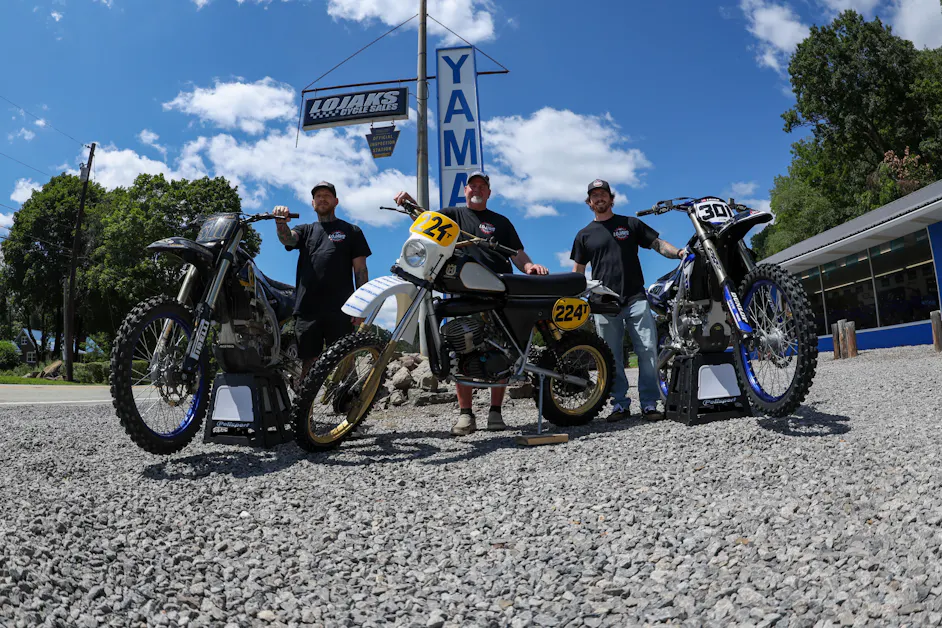 Photos and Story Behind an Ed Lojak Sr. 1982 ISDE Husqvarna Replica Bike Build