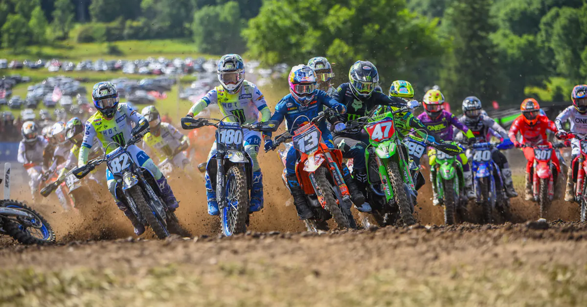 Tough Second Motos for Championship Leaders Levi Kitchen and Hunter Lawrence at Unadilla National
