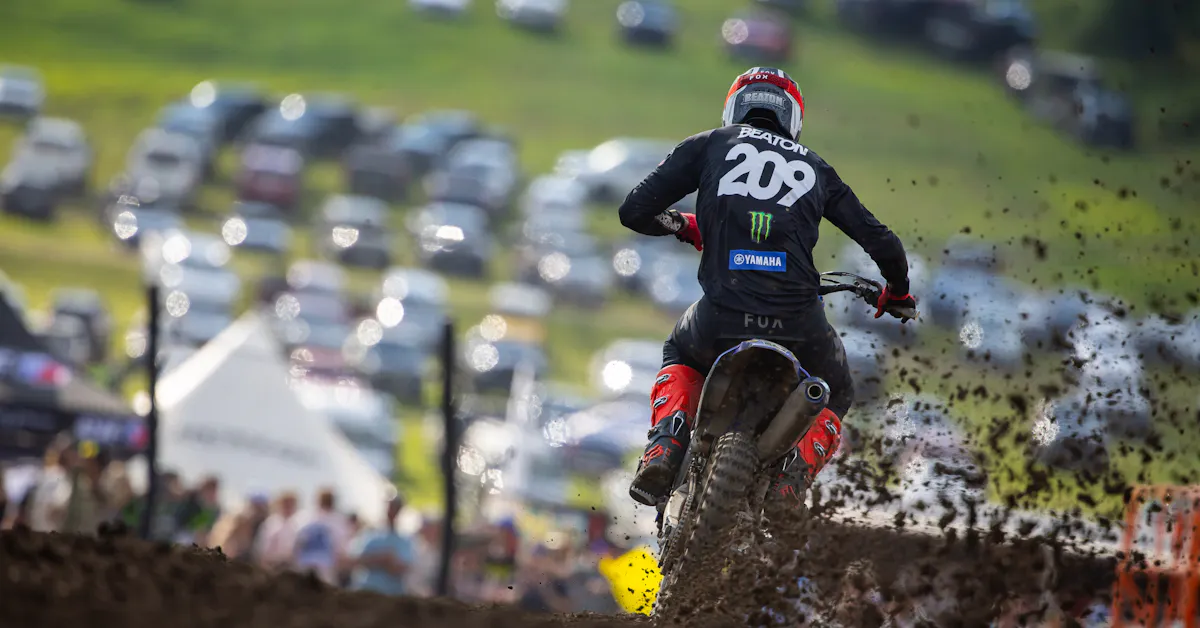 Jed Beaton Puts in 10-9 Day for 7th Overall at Unadilla in Second Career Pro Motocross Race
