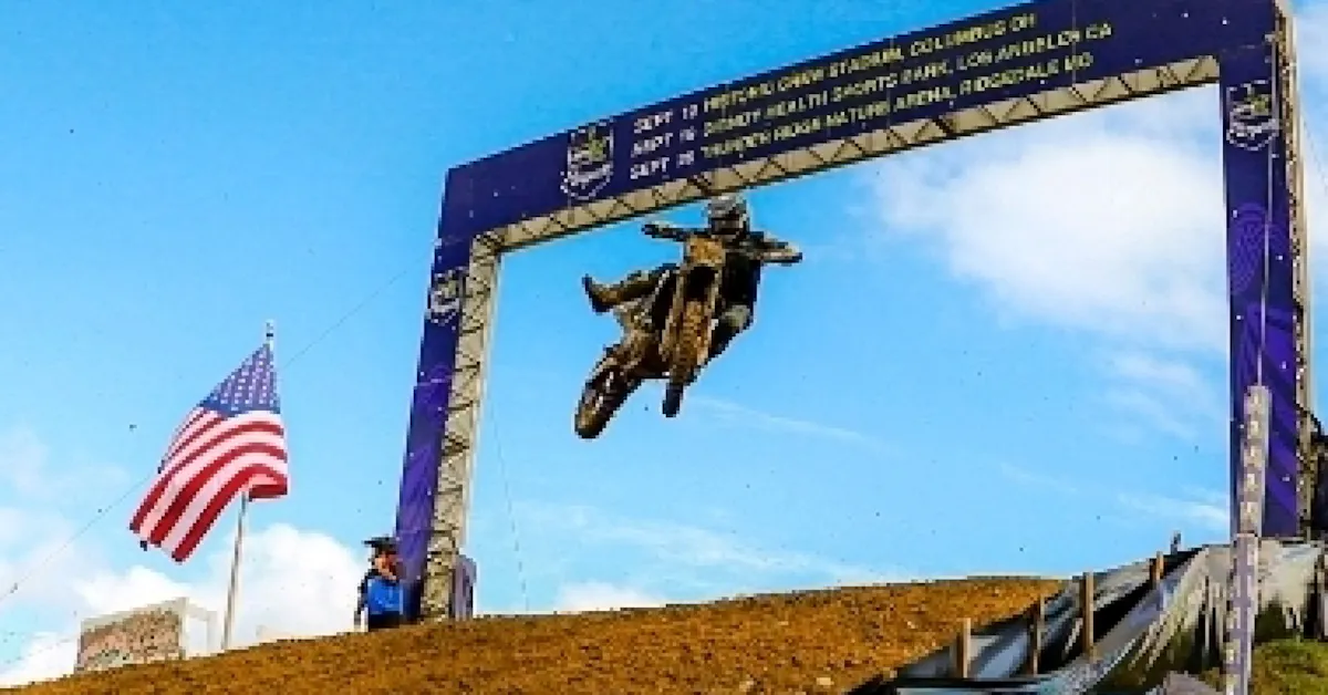 Watch: Haiden Deegan's Wild Lap in First 450 Class Moto at Budds Creek National