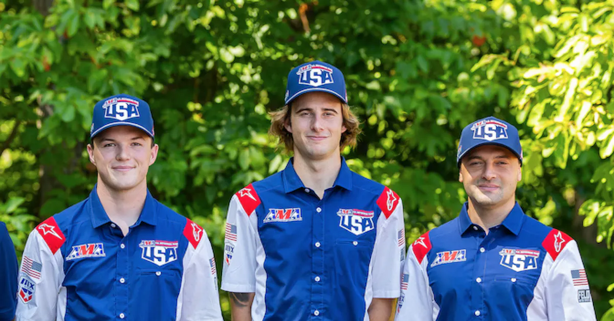 Webb, Kitchen, Hymas Named to Team USA for 2026 Motocross of Nations