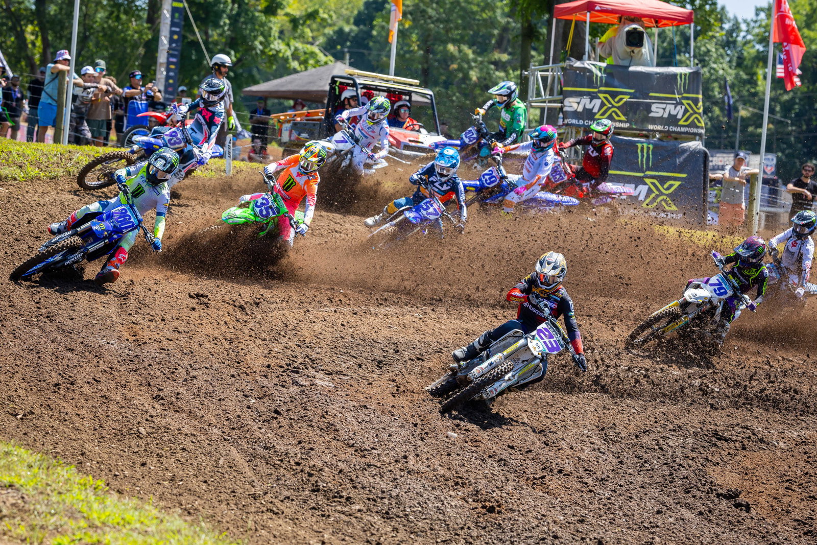 Watch: Press Day Raw Riding Footage, Plus WMX And SMX Next and Rider Interviews