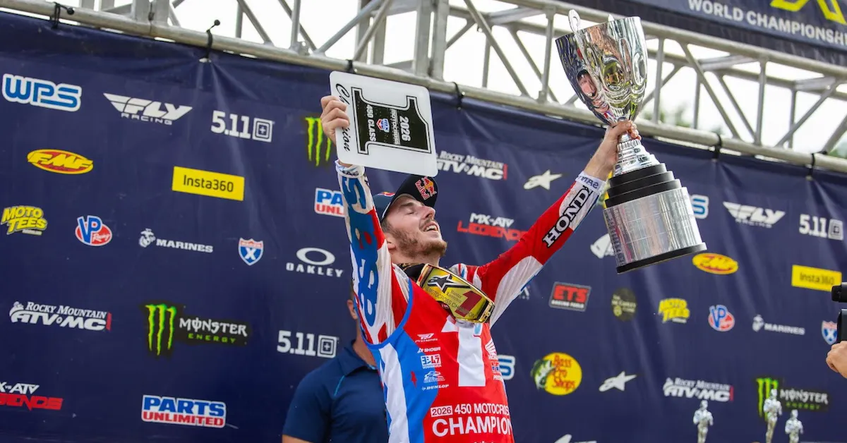 Hunter Lawrence Wins 450 Pro Motocross Championship at Ironman