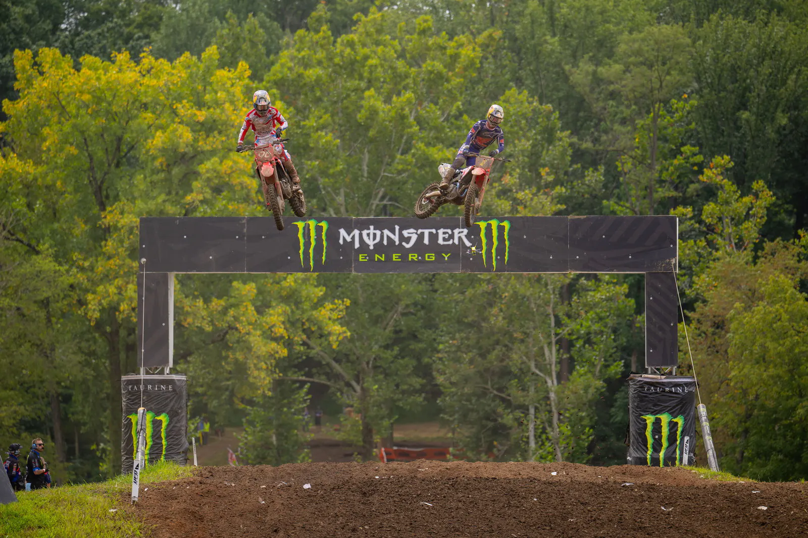 The Lawrence brothers battled it out yet again at Ironman, just not at the front of the pack this time.