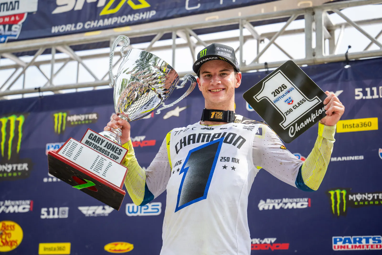 Cole Davies is the 2026 250 AMA Pro Motocross Champion.