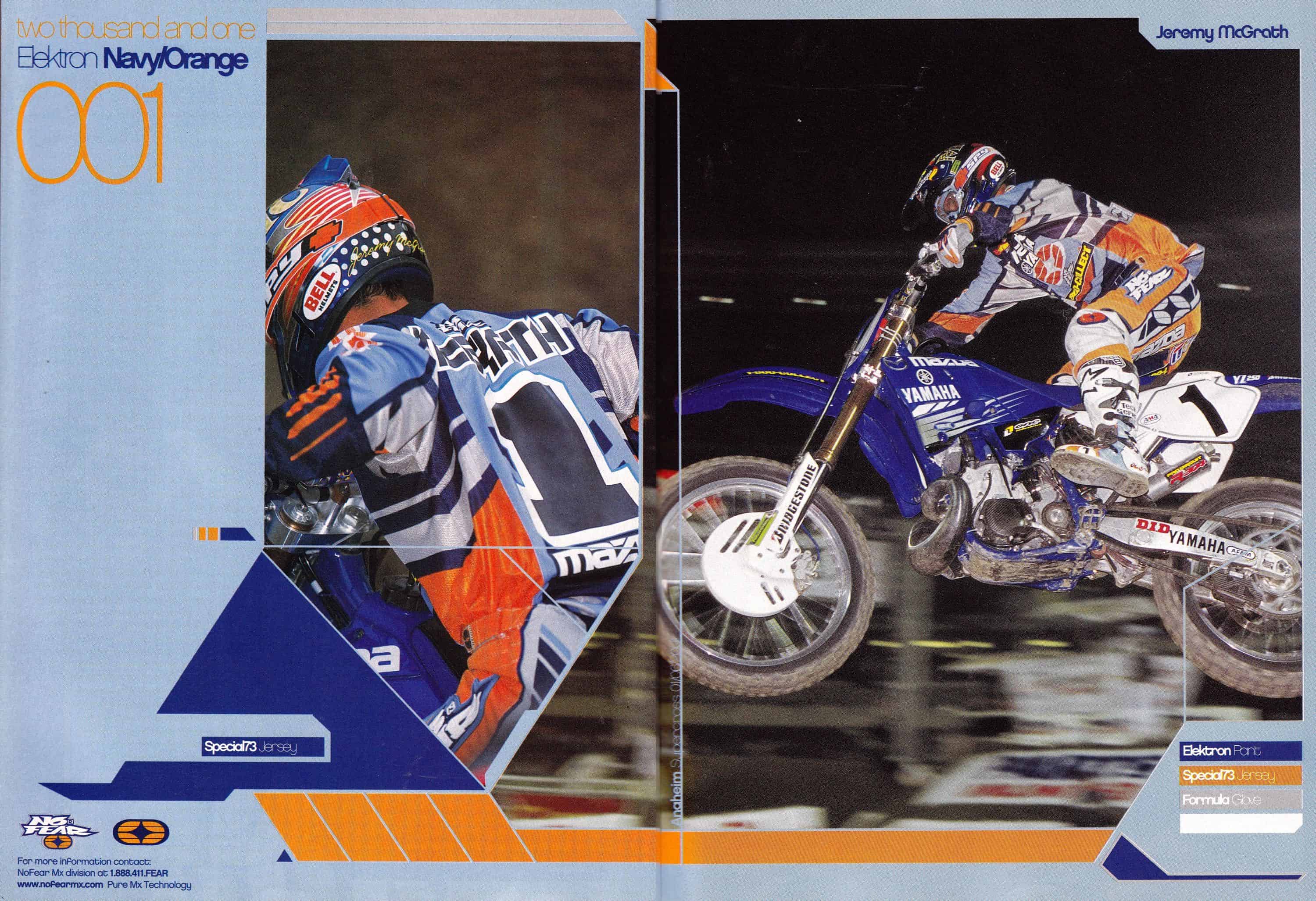 Vintage 90's gray No Fear skateboard motorcross motocross bmx bicycle sticker 