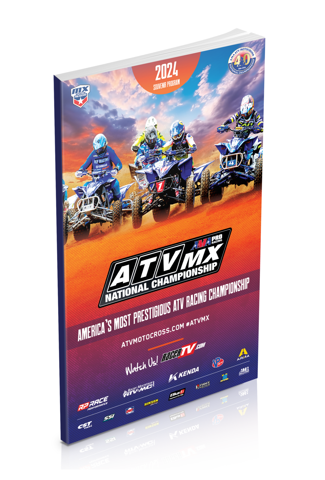 2024 ATVMX Event Program Cover