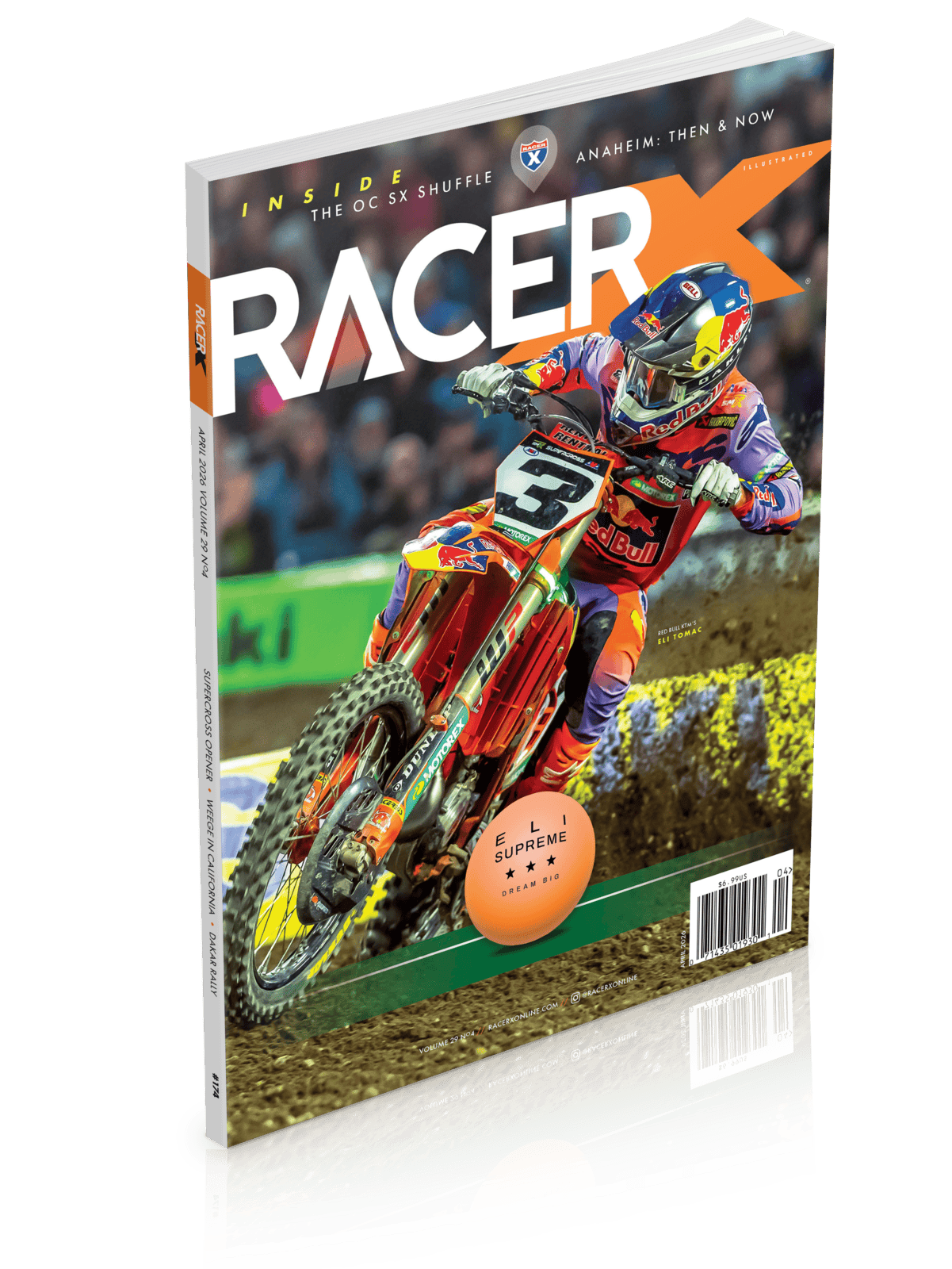 Racer X Illustrated April 2026 Issue Cover